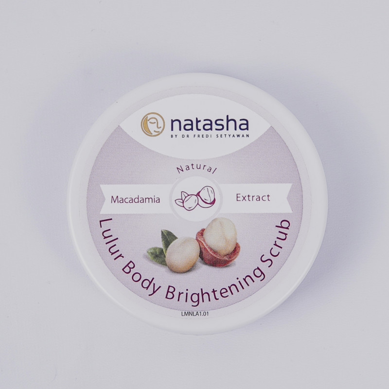 NATASHA Lulur Body Brightening Scrub Macadamia