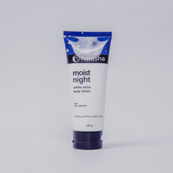 NATASHA Moist Night White Extra Body Lotion